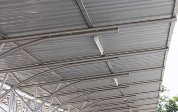 installing Under Tofts metal roofing